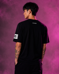 MAXX Unisex Black T-Shirt MKOF002
