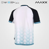 MAXX Unisex Black-teal T-Shirt MKTOU001