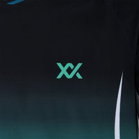 MAXX Unisex Black-teal T-Shirt MKTOU001